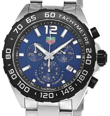 TAG Heuer Formula 1 Quartz CAZ101AV.BA0842 43mm Stainless steel Blue