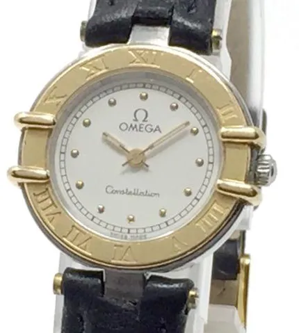 Omega Constellation Ladies 23mm Stainless steel White