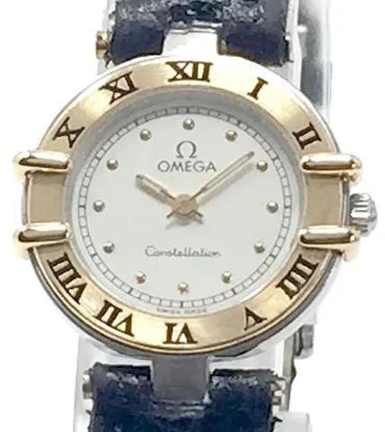 Omega Constellation Ladies 23mm Stainless steel White