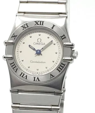 Omega Constellation Ladies 23mm Stainless steel White