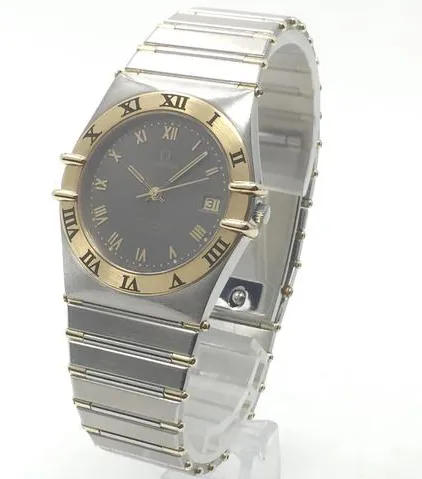 Omega Constellation Ladies 33mm Stainless steel Black 4