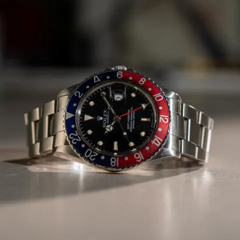 Rolex GMT-Master 16750 40mm Stainless steel Black