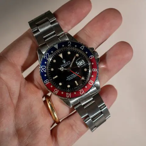 Rolex GMT-Master 16750 40mm Stainless steel Black 2