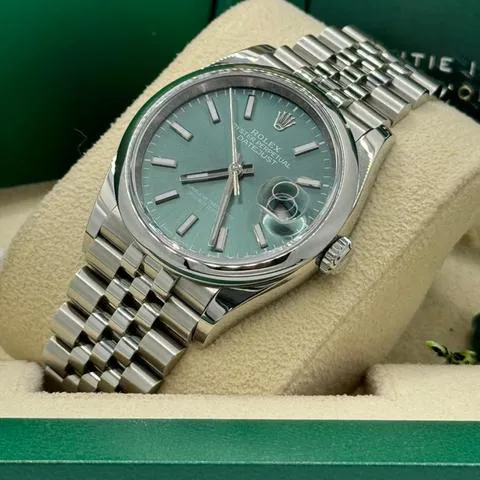 Rolex Datejust 36 126200 36mm Stainless steel Green