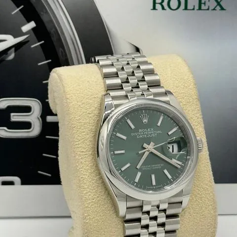 Rolex Datejust 36 126200 36mm Stainless steel Green 3