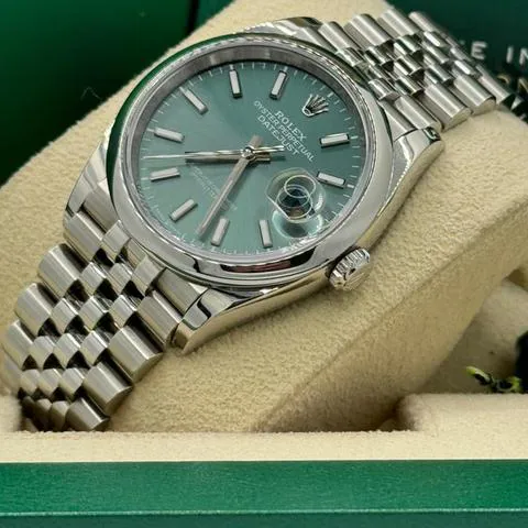 Rolex Datejust 36 126200 36mm Stainless steel Green 5