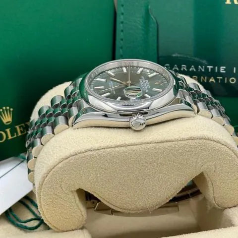 Rolex Datejust 36 126200 36mm Stainless steel Green 7