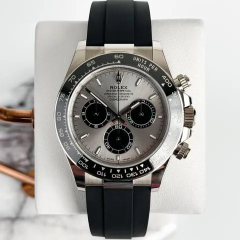 Rolex Daytona 126519LN-0006 40mm 18k white gold Silver