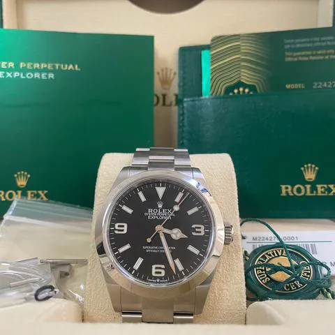 Rolex Explorer 224270 40mm Stainless steel Black