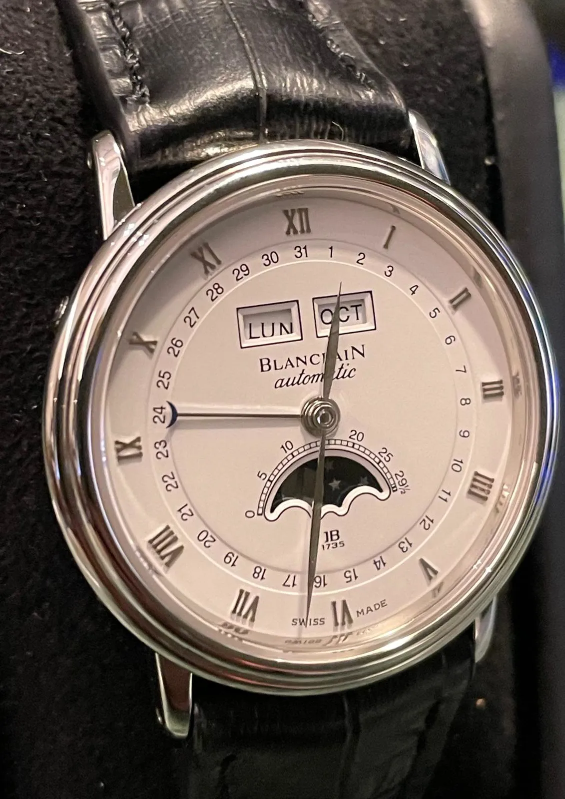 Blancpain Villeret 6553-1127A 35mm Stainless steel White 4