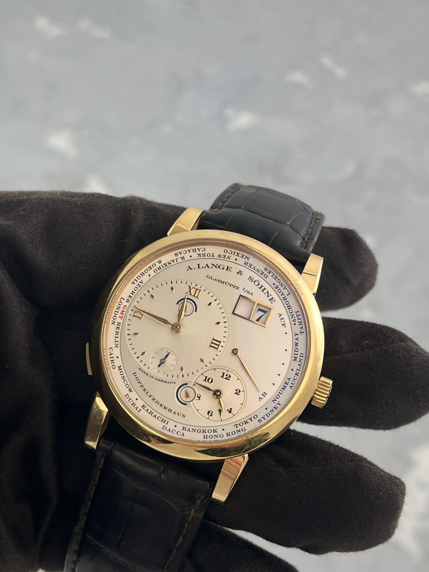 A. Lange & Söhne Lange 1 116.032 42mm Rose gold Silver 2