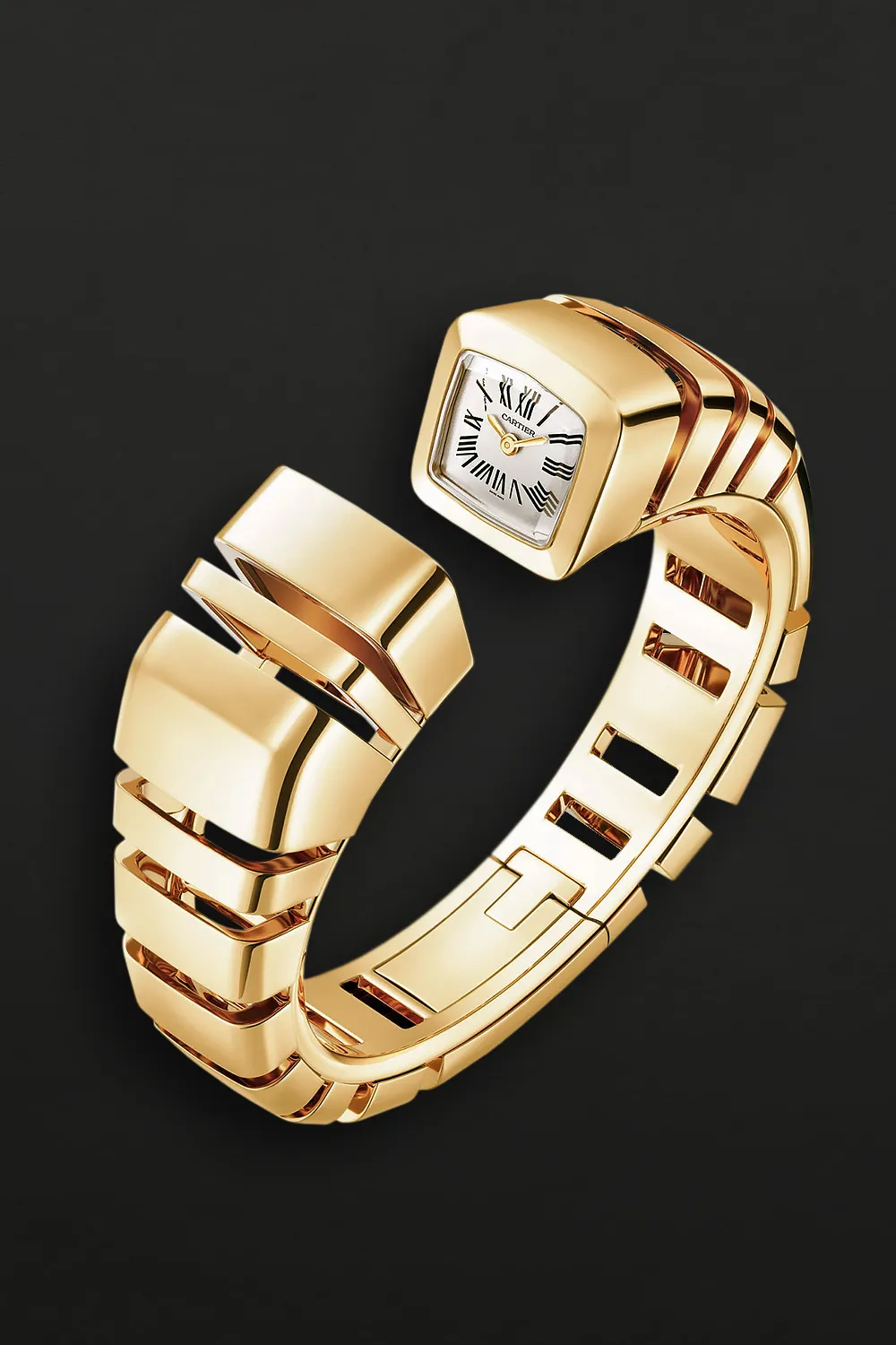 Cartier WGMC0003 18.4mm Yellow gold Grey