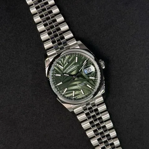 Rolex Datejust 36 126200 36mm Stainless steel Green