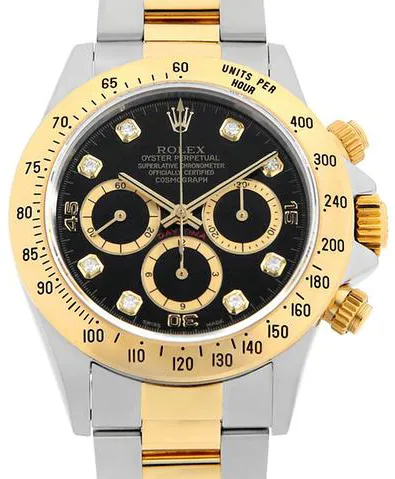 Rolex Daytona 16523G 40mm Yellow gold and Stainless steel Black