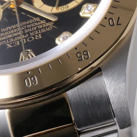 Rolex Daytona 16523G 40mm Yellow gold and Stainless steel Black 8