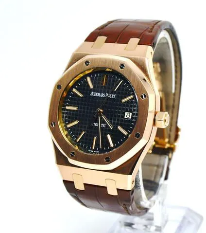 Audemars Piguet Royal Oak 15300OR.OO.D002CR.01 39mm Rose gold Black 1