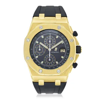 Audemars Piguet Royal Oak Offshore 18k yellow gold Navy blue