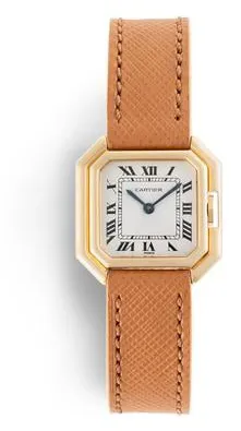 Cartier 78100 25mm Yellow gold White 8