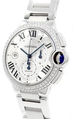 Cartier Ballon Bleu 44mm W6920002 44mm Silver 4