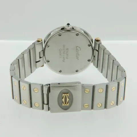 Cartier Santos 8191 27mm Yellow gold and Stainless steel White 7