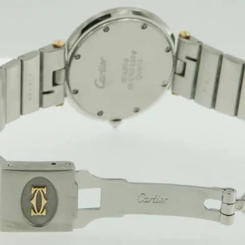 Cartier Santos 8191 27mm Yellow gold and Stainless steel White 9