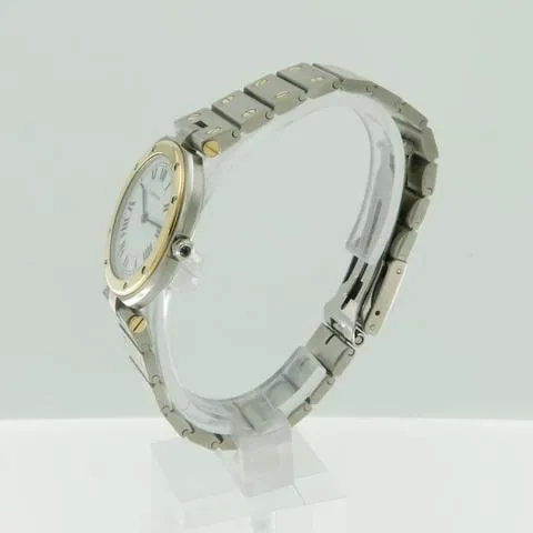 Cartier Santos 8191 27mm Yellow gold and Stainless steel White 11