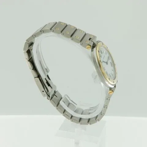 Cartier Santos 8191 27mm Yellow gold and Stainless steel White 12