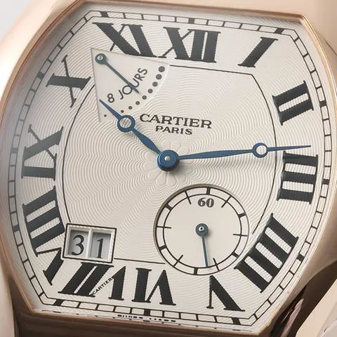 Cartier Tortue W1545851 48mm Rose gold Silver 5