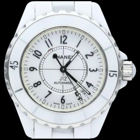 Chanel J12 H0970 38mm Ceramic White