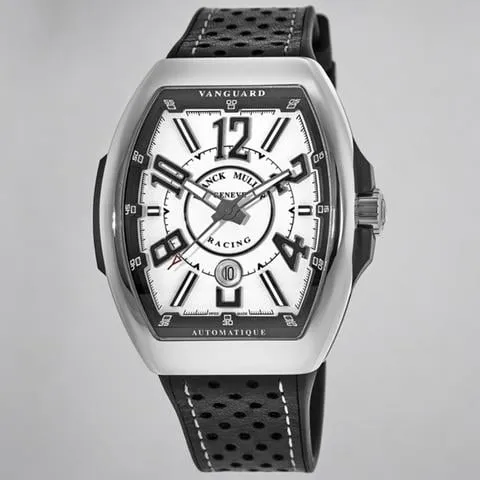 Franck Muller Vanguard V 45 SC DT RCG (NR) 45mm Stainless steel White