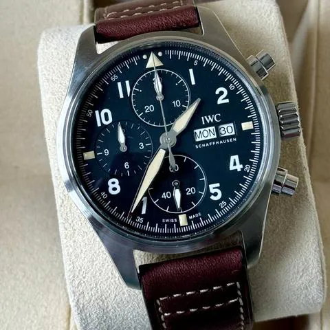 IWC Pilot IW387903 41mm Stainless steel Black