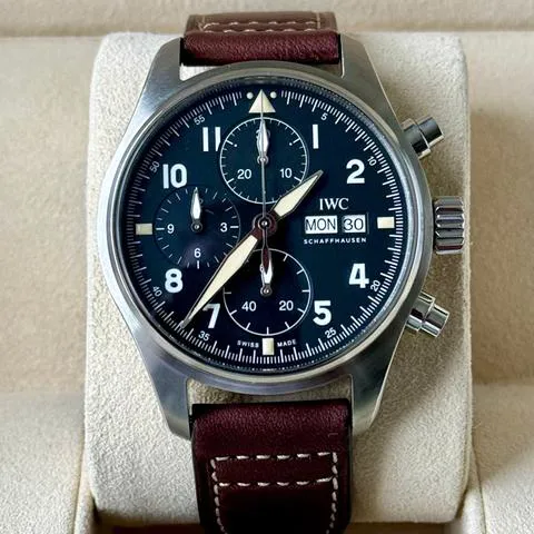 IWC Pilot IW387903 41mm Stainless steel Black 5