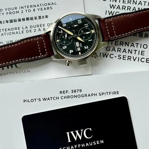 IWC Pilot IW387903 41mm Stainless steel Black 6