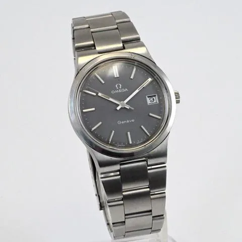 Omega Genève 136.0103 36mm Stainless steel Gray 1