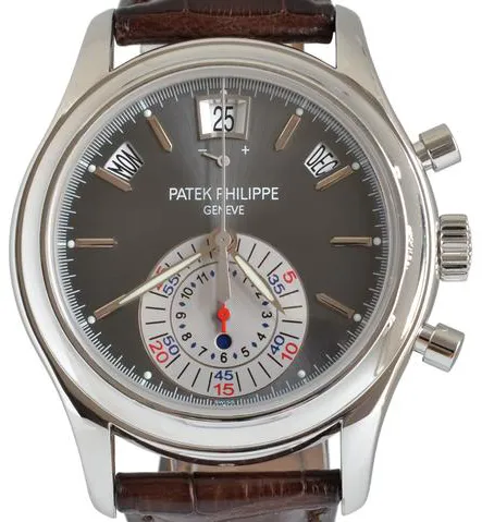 Patek Philippe Annual Calendar Chronograph 5960P-001 40.5mm Platinum Gray 2