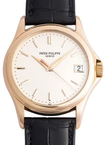 Patek Philippe Calatrava 5127R-001 37mm Rose gold Silver