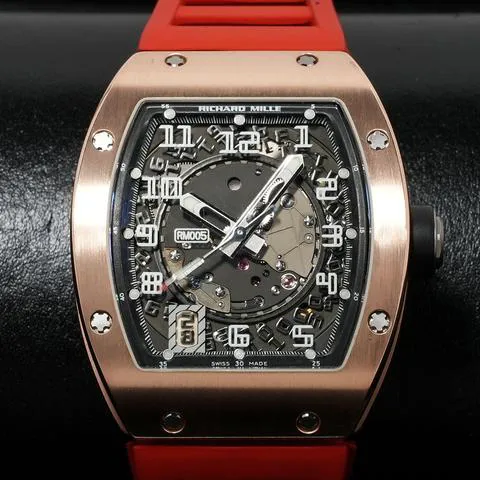 Richard Mille RM 005 RM 005 37.8mm Rose gold Skeletonized