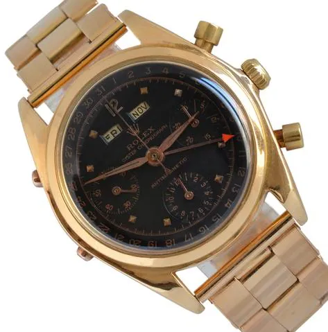 Rolex Chronograph 4767 36mm Rose gold Silver