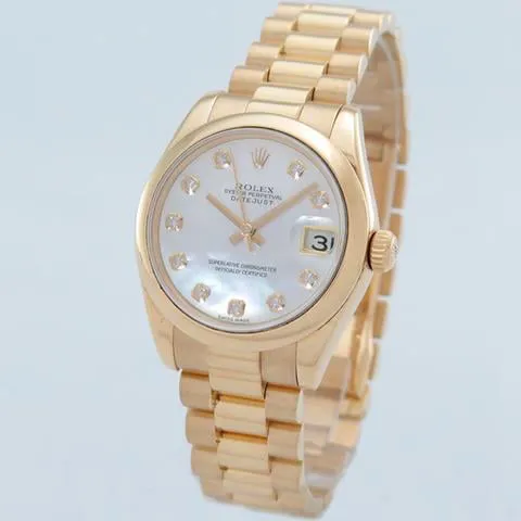 Rolex Datejust 31 178248 31mm Yellow gold Mother-of-pearl