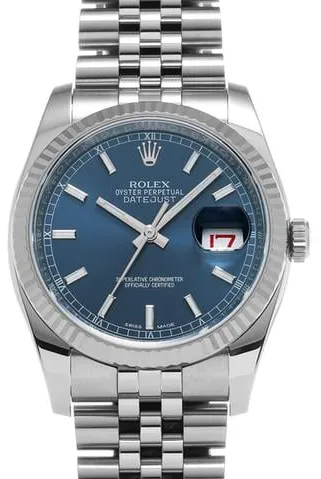 Rolex Datejust 36 116234 36mm Stainless steel Blue