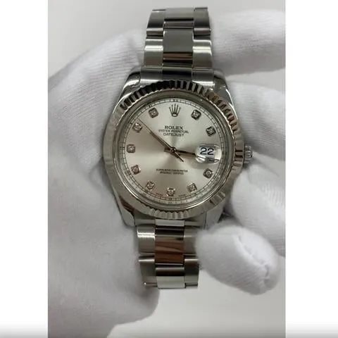 Rolex Datejust II 116334G 41mm Stainless steel Silver