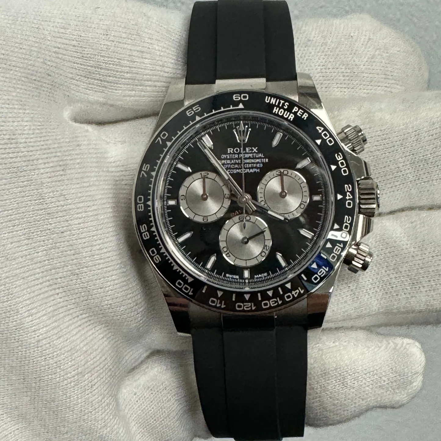 Rolex Daytona 126519LN 40mm White gold Black 1