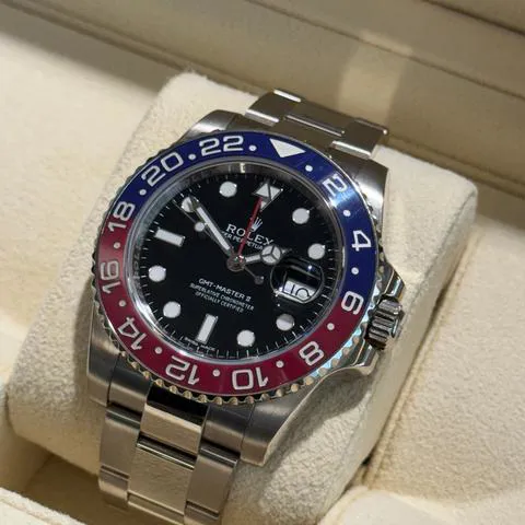 Rolex GMT-Master II 116719BLRO 40mm White gold Black 1