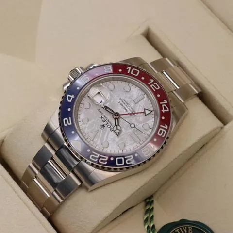 Rolex GMT-Master II 126719BLRO 40mm White gold Gray 7