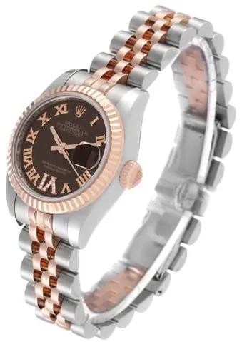 Rolex Lady-Datejust 179171 26mm Stainless steel Brown 4