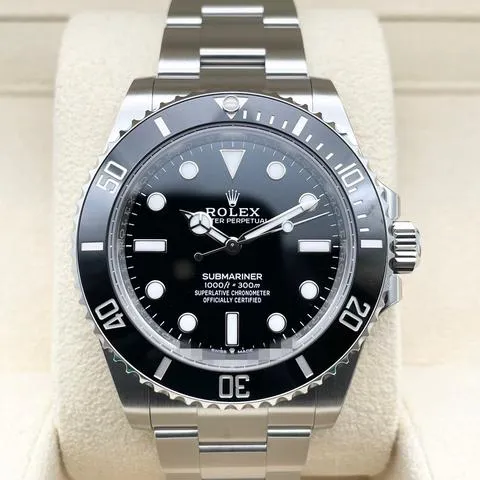 Rolex Submariner 124060 41mm Stainless steel Black