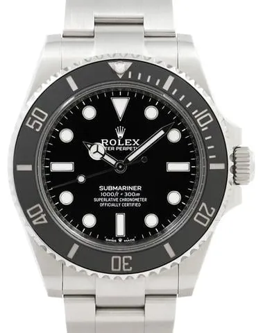 Rolex Submariner 124060 41mm Stainless steel Black