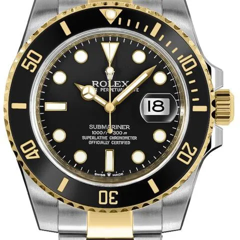 Rolex Submariner 126613LN-0002 41mm Yellow gold and Oystersteel Black