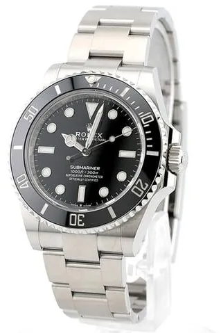 Rolex Submariner (No Date) 41 124060 41mm Stainless steel Black 1