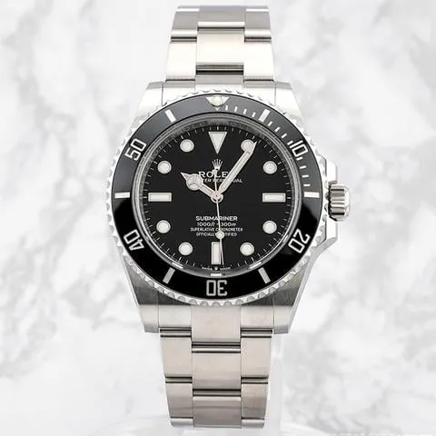 Rolex Submariner (No Date) 41 124060 41mm Stainless steel Black 2